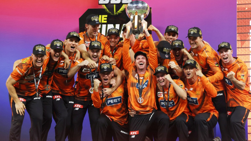 Perth Scorchers win sixth BBL title over Sydney Sixers