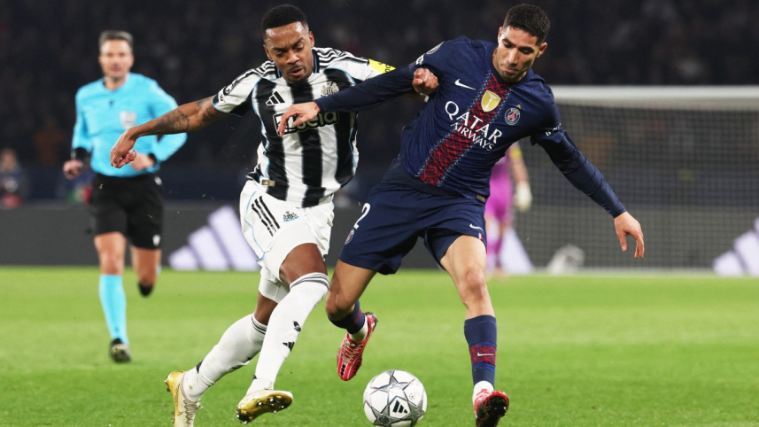 PSG and Newcastle Utd drop into UCL playoffs after stalemate